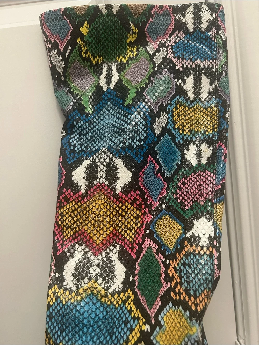 Steve Madden Multicolor Snake-Print Over-the-Knee Stiletto Boot